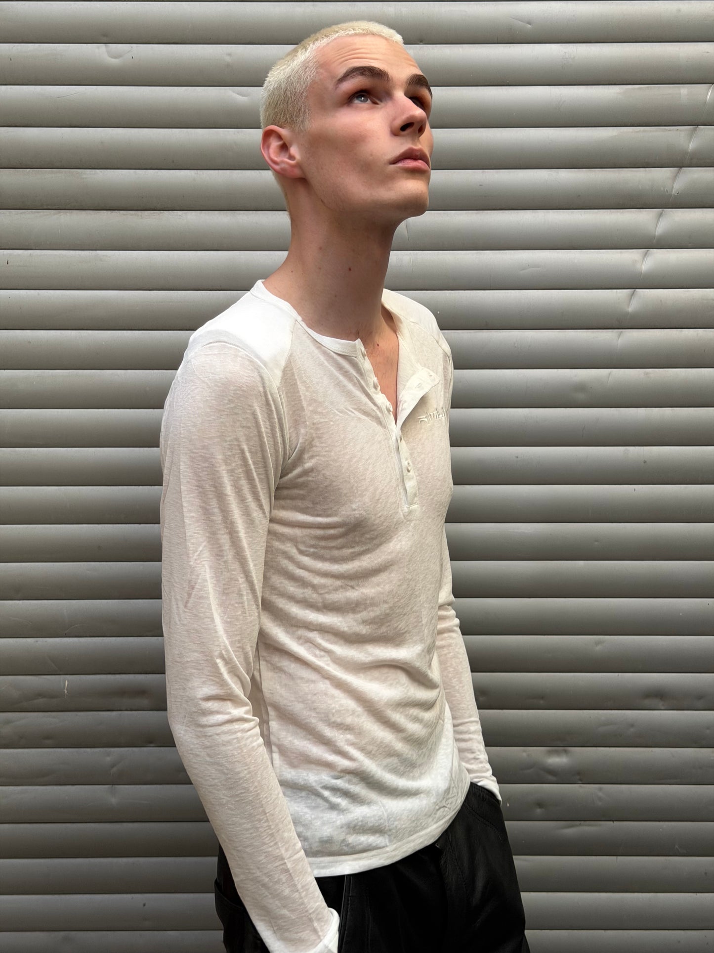 R'mili "Basic Pad Longsleeve" White