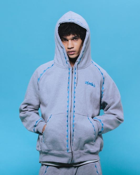 R’MILI« Hoodie AMAZIGH » Jacket Grey