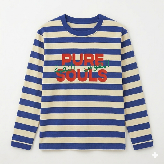 R’MILI « PURE SOULS » BLUE/WHITE MARINIÈRE
