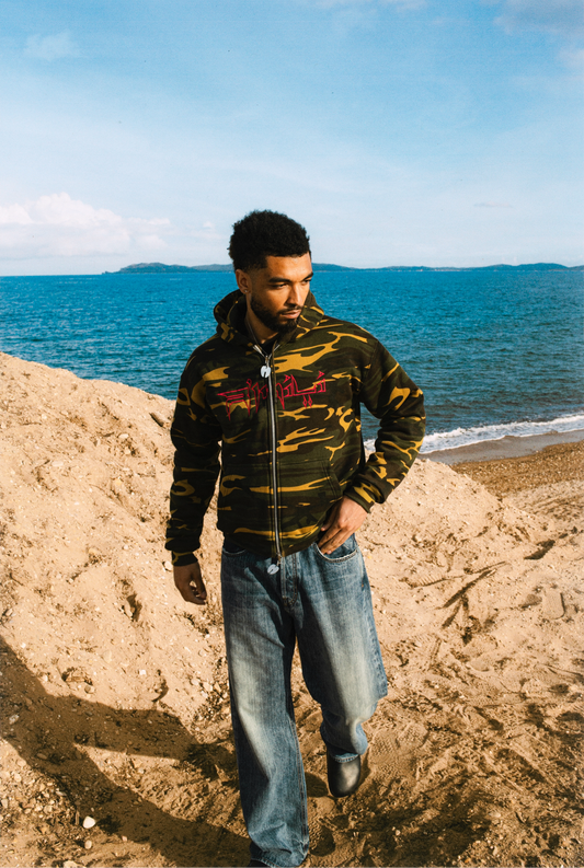 Jacket Camo Réversible Double zipper