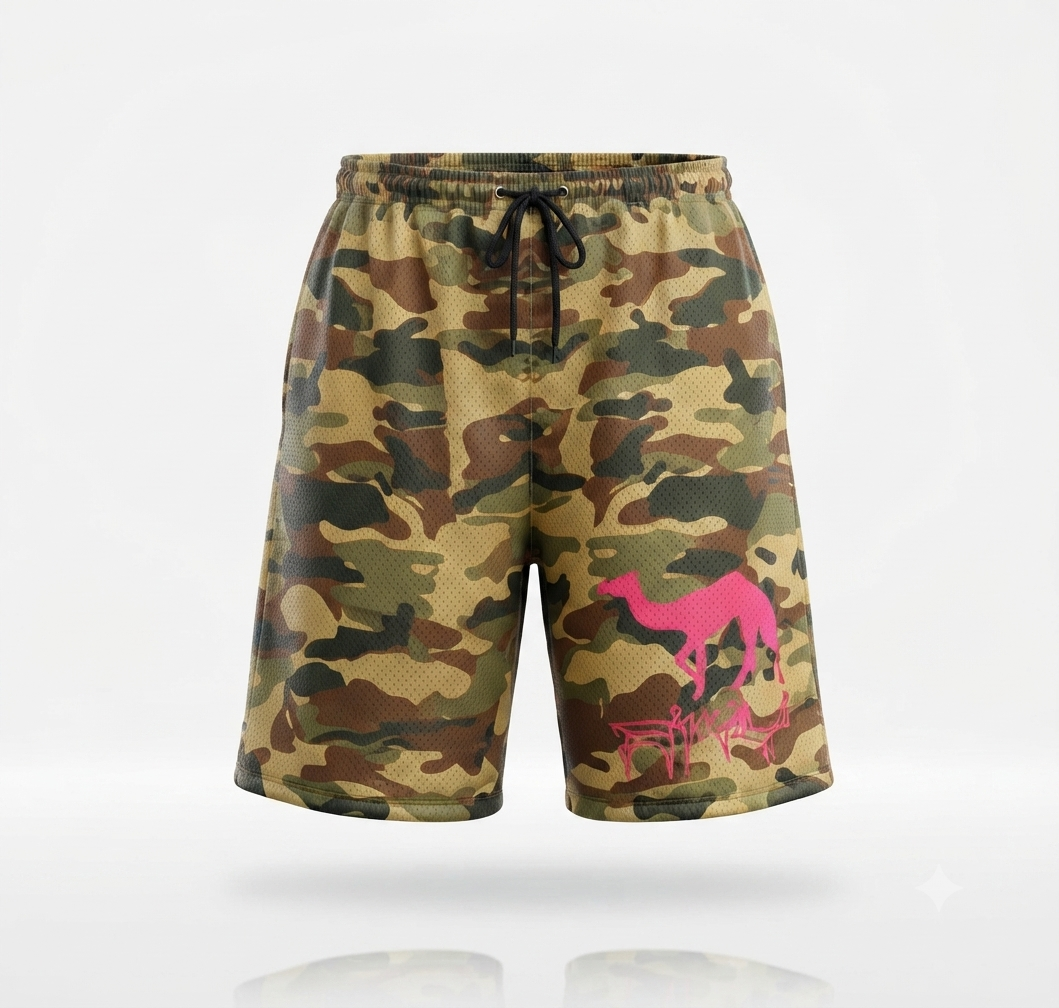 R’mili Reversible Camo Baggy short