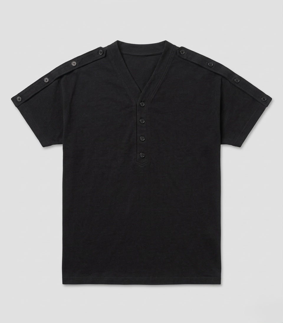 R’MILI REGLAN BLACK T-SHIRT