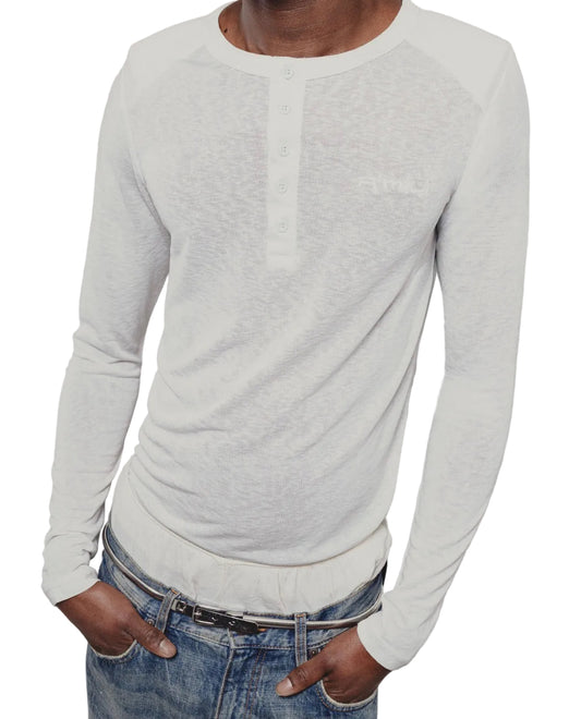 R'mili "Basic Pad Longsleeve"  White