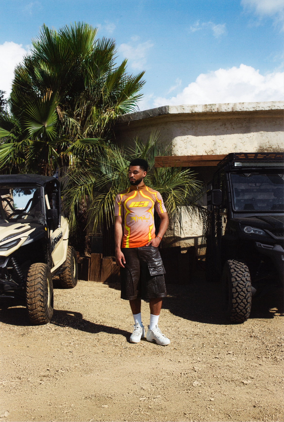 JERSEY  El BAB BROWN&ORANGE