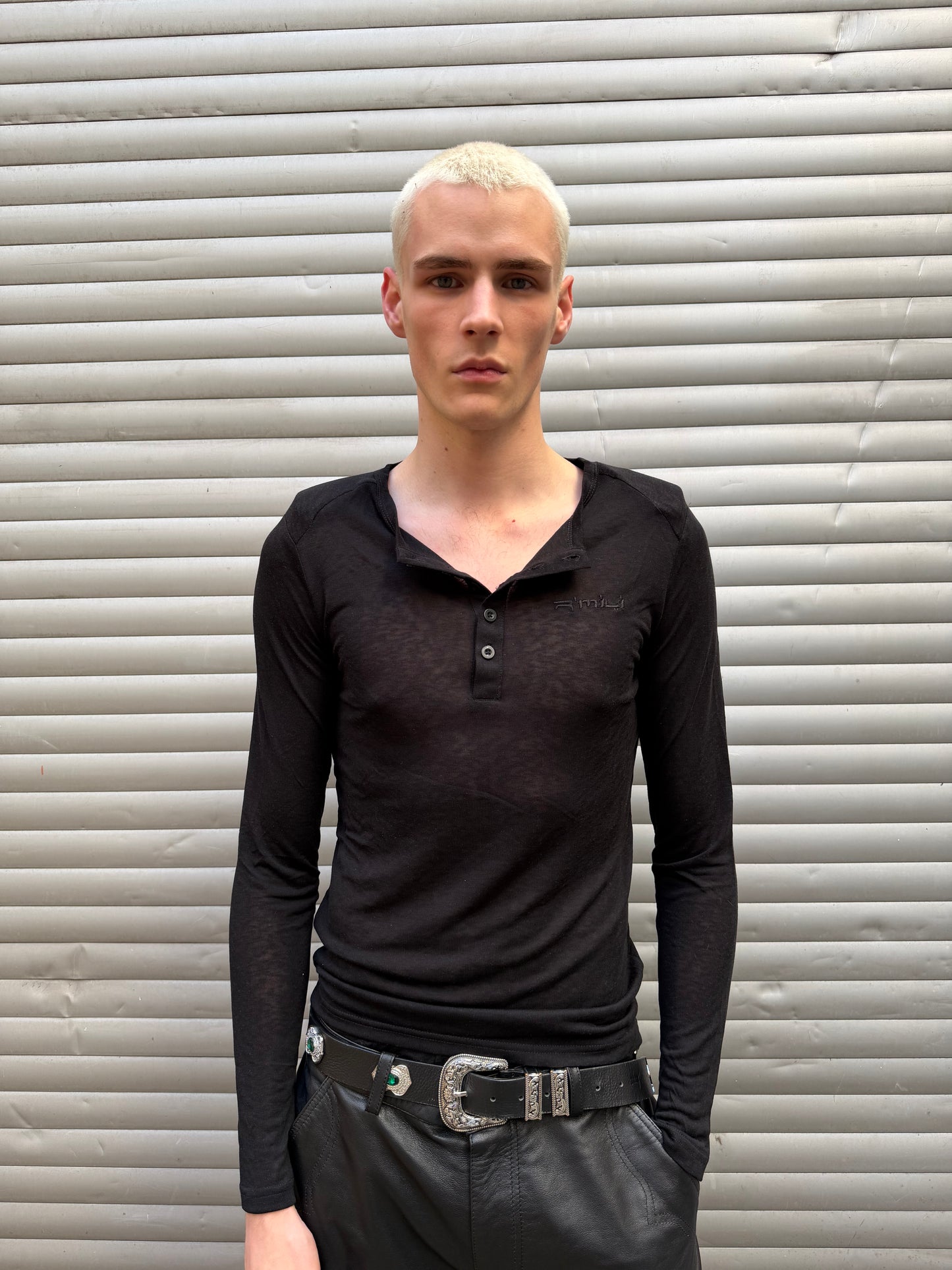 R'mili "Basic Pad Longsleeve"  White