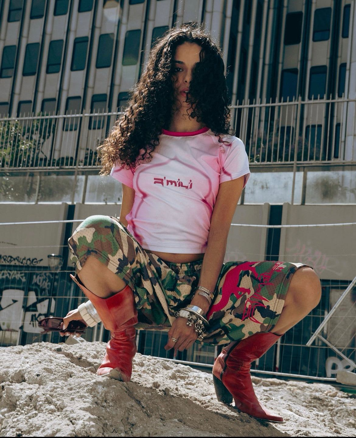 R’MILI CAMO MESH SHORT