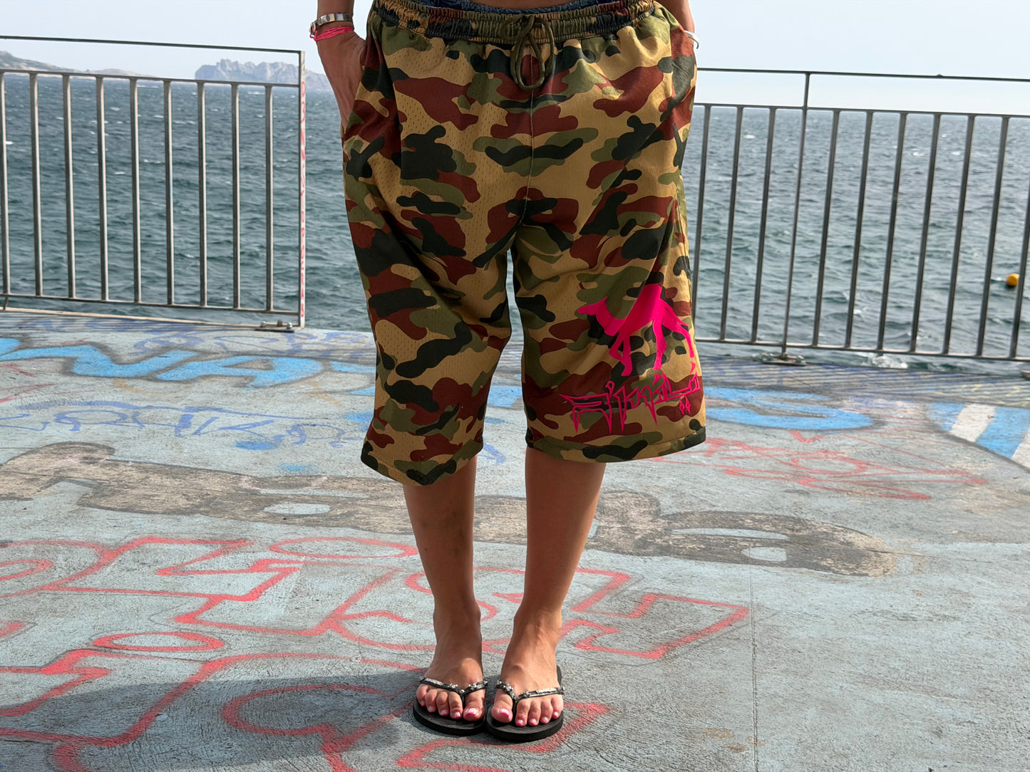 R’mili Reversible Camo Baggy short