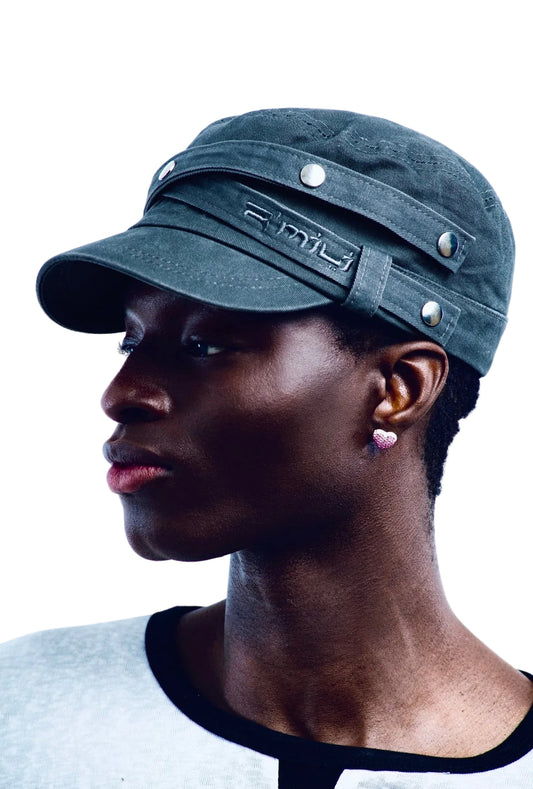 R’MILI CAP « AGAFAY » DARK GREY