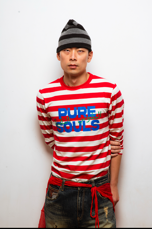 R’MILI « PURE SOULS » RED/WHITE MARINIÈRE