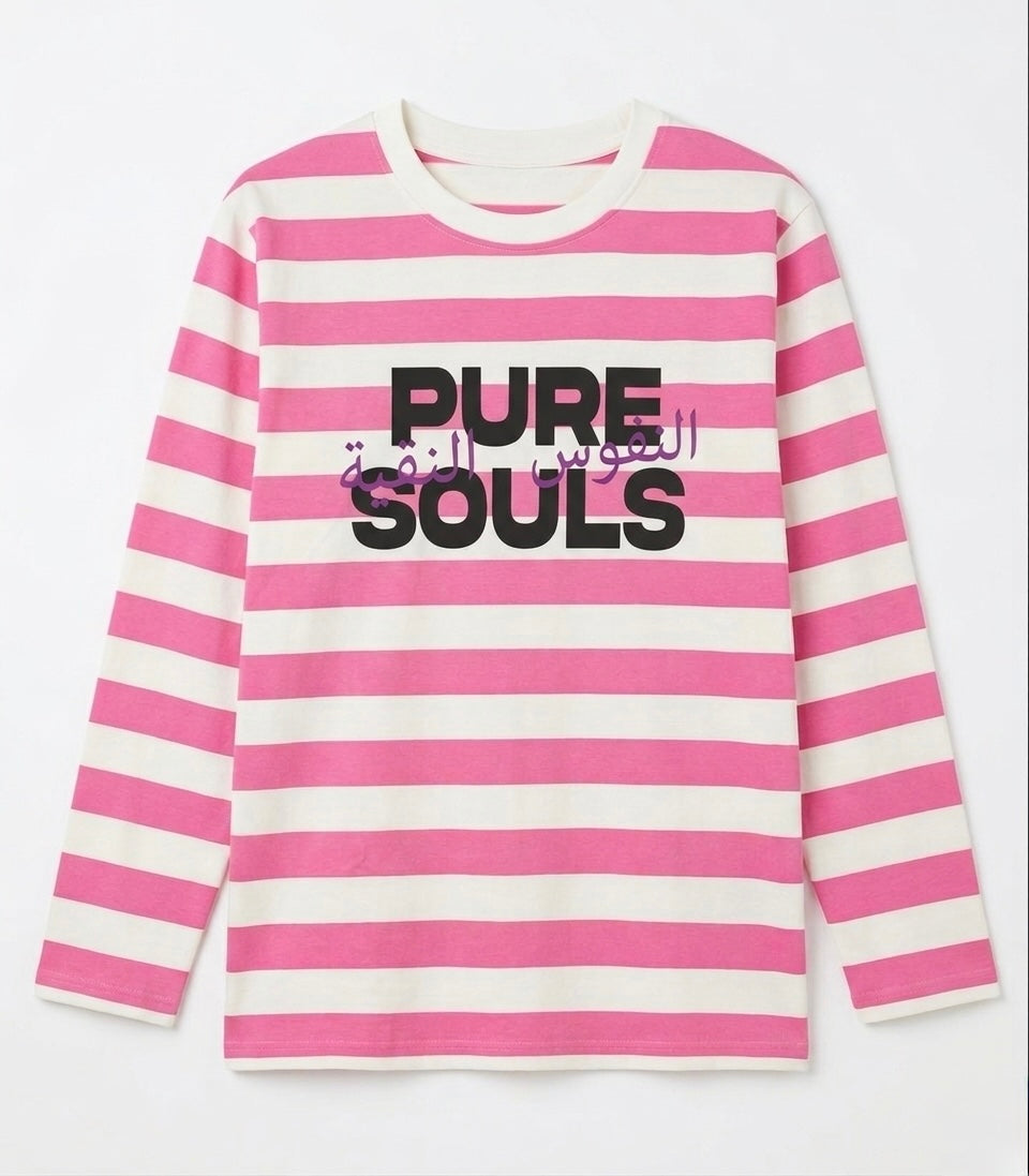 R’MILI „PURE SOULS“ PINK /WEISSE MARINIÈRE